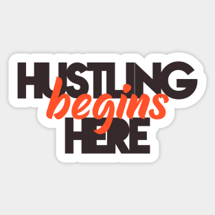 Hustling Collection Sticker